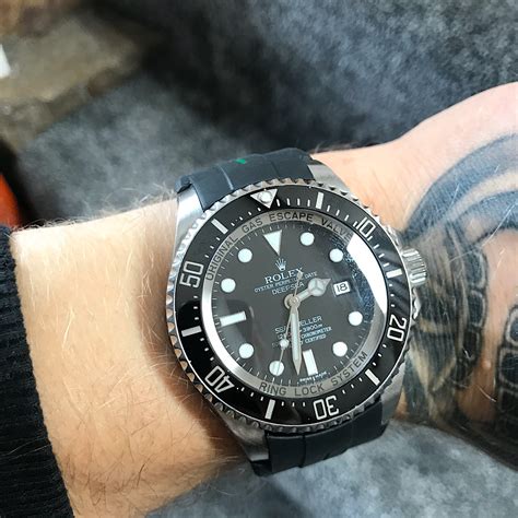 rolex sea dweller deepsea review